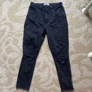 Abercrombie & Fitch black jeans